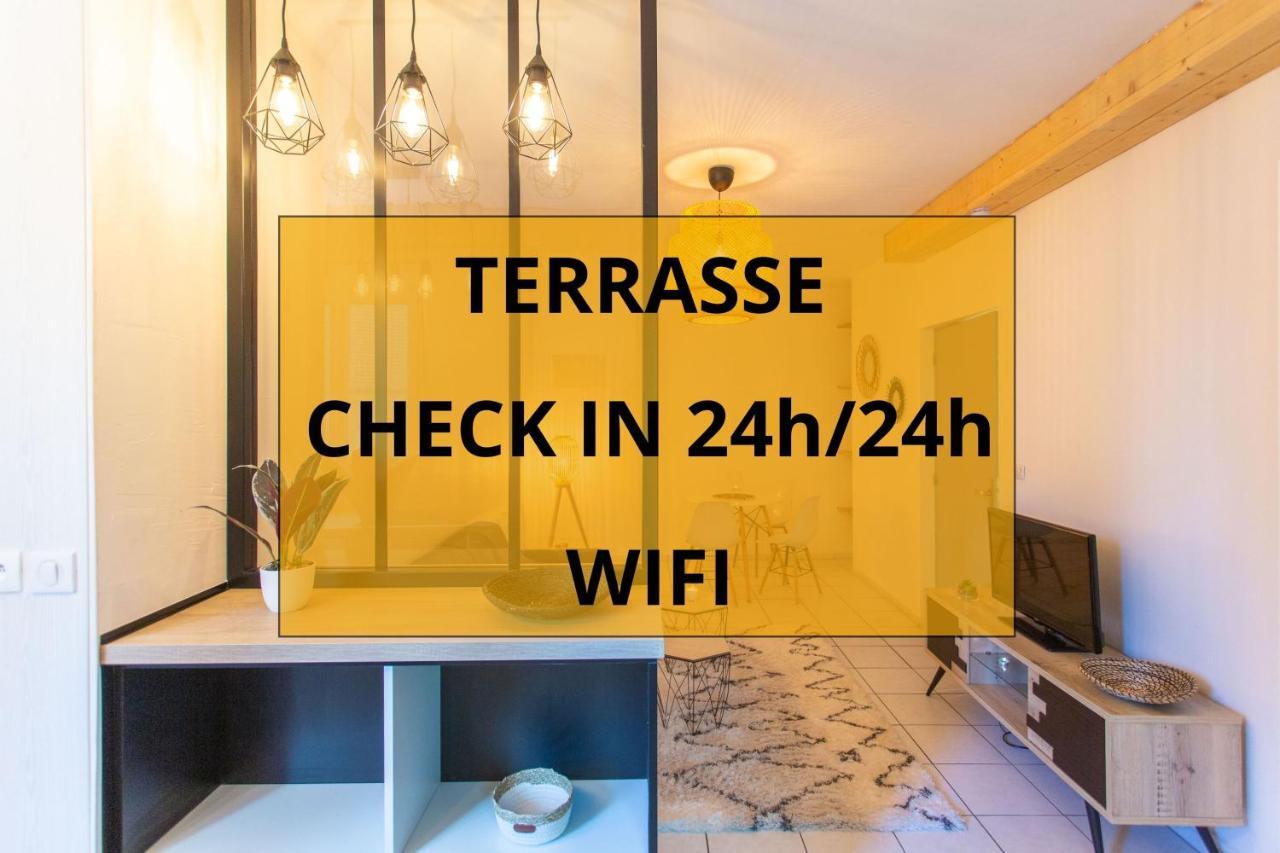 Chill & Sun - Terrasse Exterieure - Parking - Wifi - 4P Daire Amiens Dış mekan fotoğraf